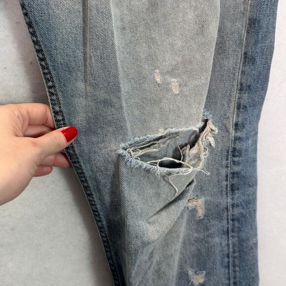 Y2K Diesel Mens Krayver 0827X Regular Slim Jeans Pants Sz 31x32 Distressed - Picture 6 of 11